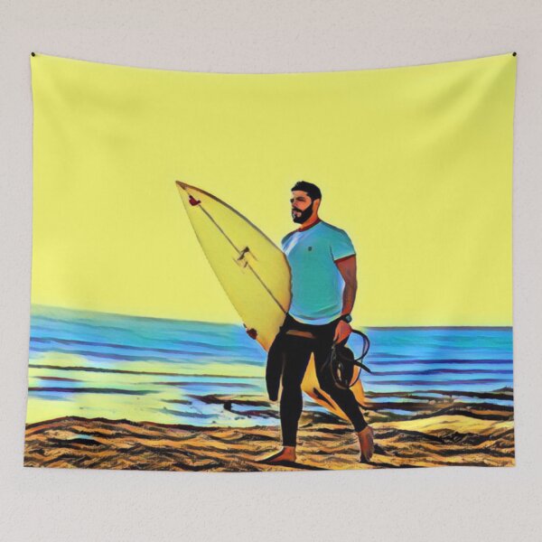 Item preview, The Sun Kissed Surf At Santa Cruz designed and sold by Christopher Taylor.