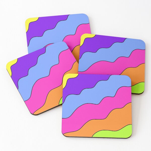 Item preview, Bright Wavy Sectors designed and sold by passionatelyem.