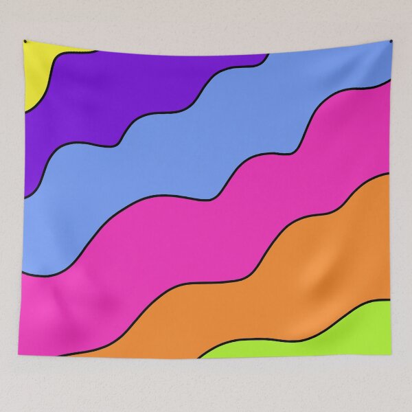 Item preview, Bright Wavy Sectors designed and sold by passionatelyem.