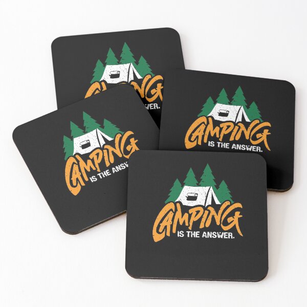 Item preview, Camping Is The Answer Design designed and sold by DNH Threads.