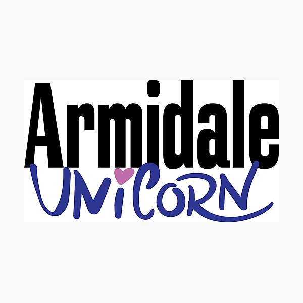 Armidale Unicorn New South Wales Australia Raised Me Photographic Print