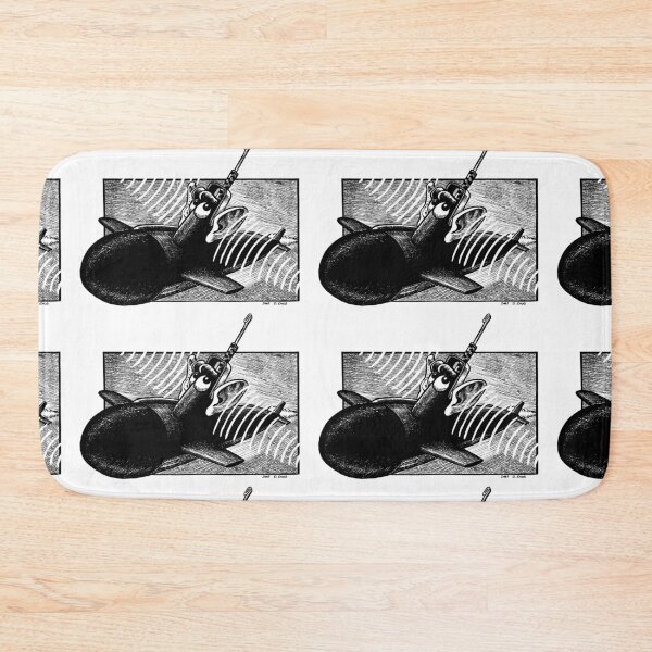 Item preview, Daryl B. Enos Fundraiser - Submarine Sonar Ears Drawing Illustration Navy designed and sold by ARE416.