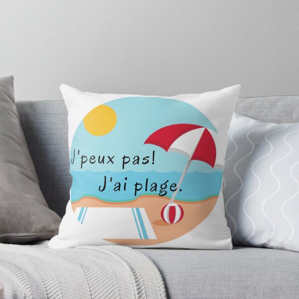 Aperçu de l'œuvre J'peux pas, j'ai plage créée et vendue par ZAMSHOP972.