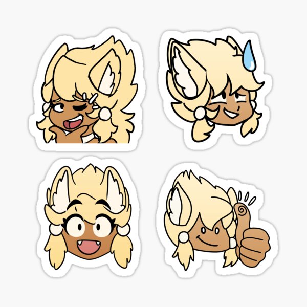 Flicker Reactions Pack 1 Sticker