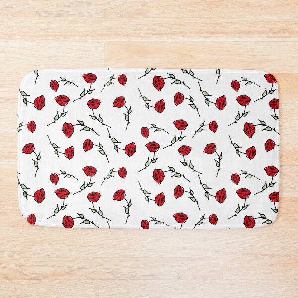 Item preview, Pretty red rose doodles / whimsical roses designed and sold by TheDoodleFairy.