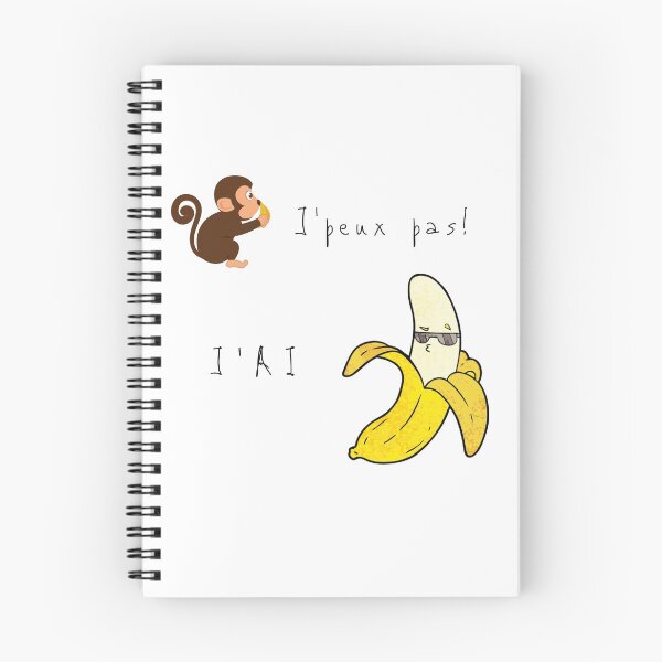 Item preview, I can't, I've got a banana. designed and sold by ZAMSHOP972.