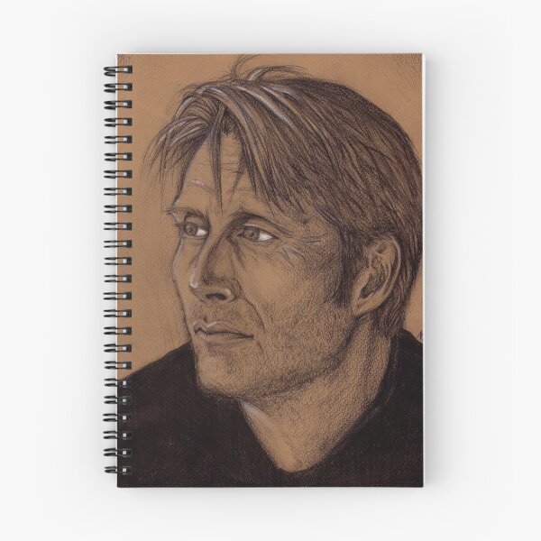 Item preview, Mads Mikkelsen - Charcoal Portrait designed and sold by No's tumblr era shop.