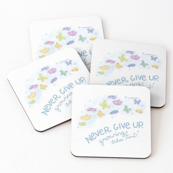 Item preview, Never Give Up designed and sold by ColorMeHappii.