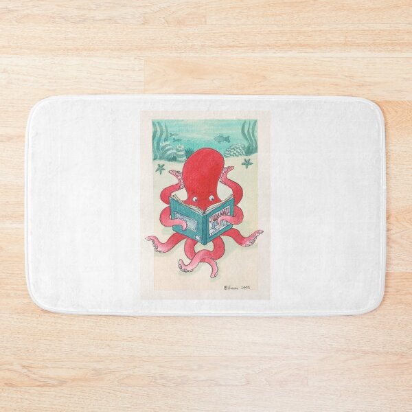 Item preview, Daryl B. Enos Fundraiser - Reading Octopus Underwater Sea Smart Book designed and sold by ARE416.