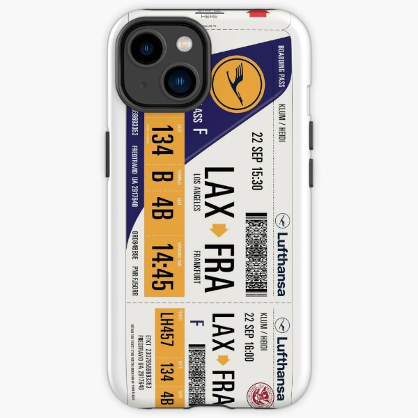 Personalised Las Vegas Boarding Pass iPhone Case - iPhone XS MAX