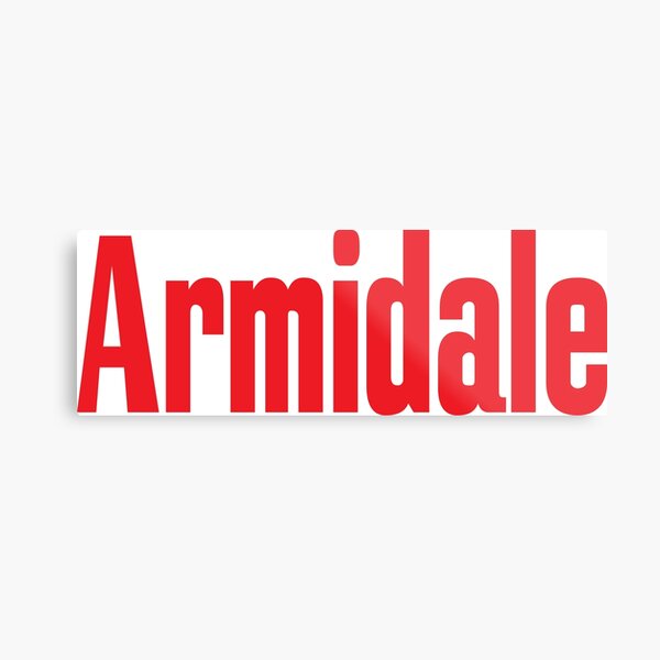 Armidale New South Wales Australia Raised Me Metal Print