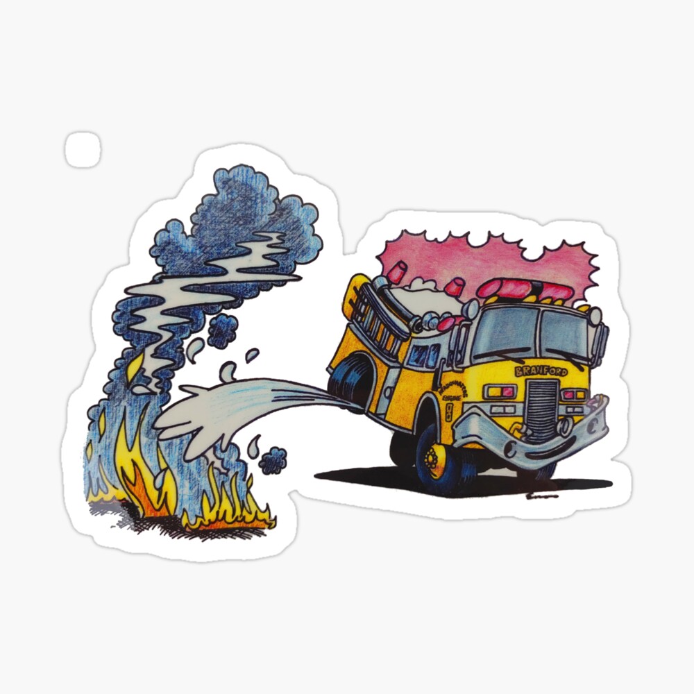 37+ Clipart Fire Truck Dog Pics