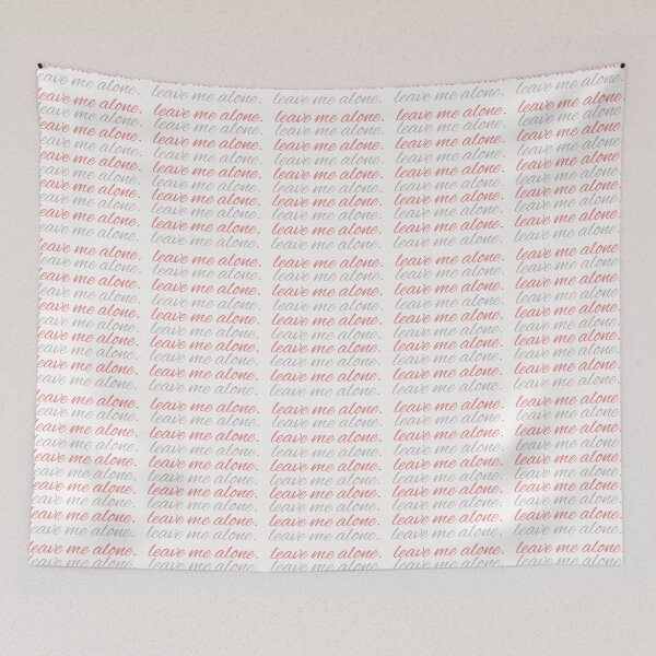 Item preview, leave me alone. designed and sold by grace922.