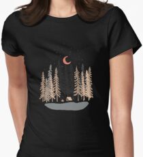 Camiseta entallada para mujer Sentirse pequeño ...
