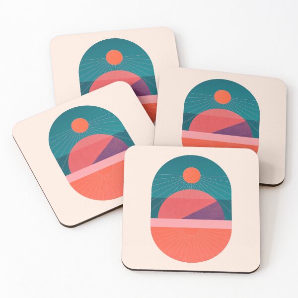 Item preview, SUNSET_GRAPHIC_LANDSCAPE_VISUAL_ART designed and sold by forgetmestudio.
