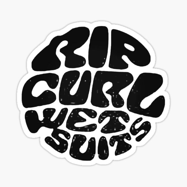 RIP CURL STICKERS SET OF 2 LAST SET AVAILABLE AT OTHER AUCTION SOLD OUT 