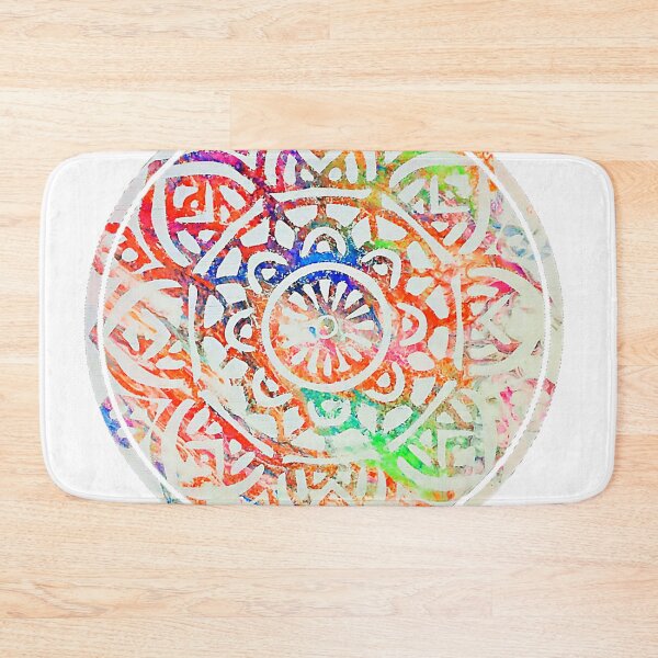 Item preview, Rainbow Mandala designed and sold by BirdsongAndBear.