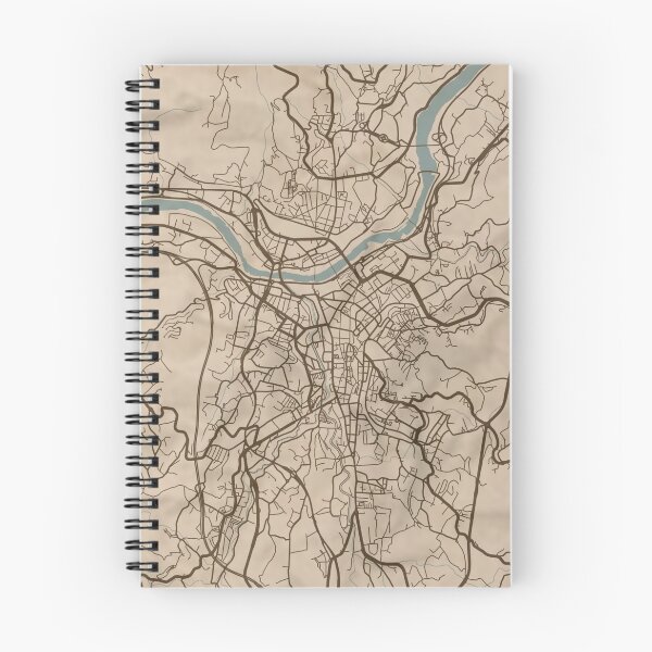 Item preview, Ourense Sepia Map designed and sold by CPTVDesign.