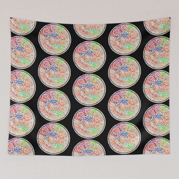 Item preview, Rainbow Mandala designed and sold by BirdsongAndBear.