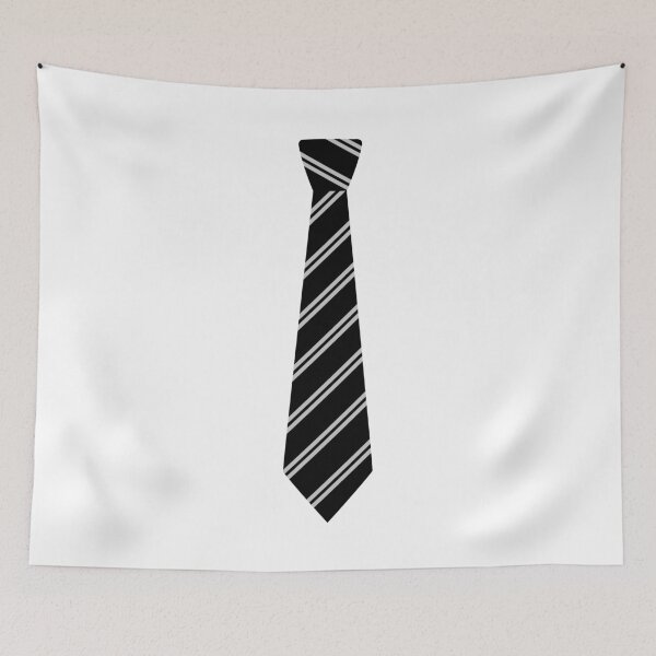 Item preview, Black and Silver Tie  designed and sold by S-ivanov.