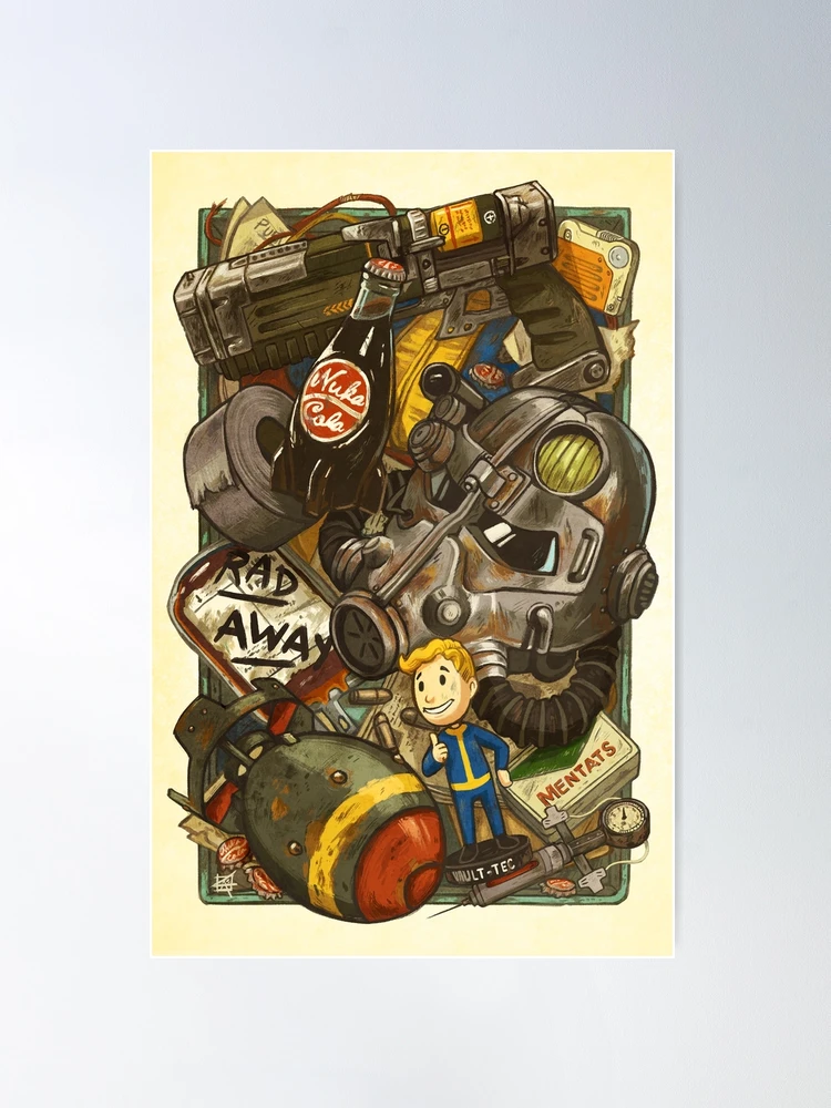 Fallout 4 Companions Poster for Sale by astraltiger