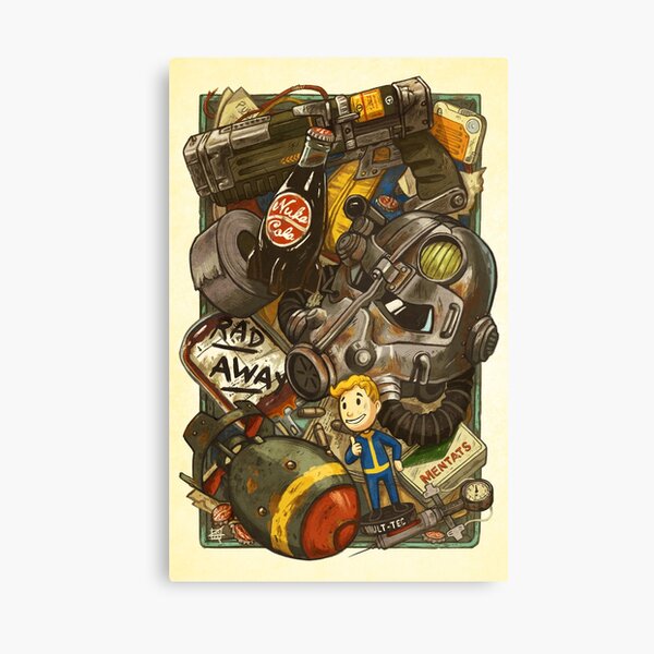 Wasteland Cache Canvas Print