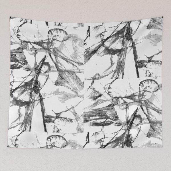 Item preview, Black and White Abstract  designed and sold by Jennifer Guajardo.