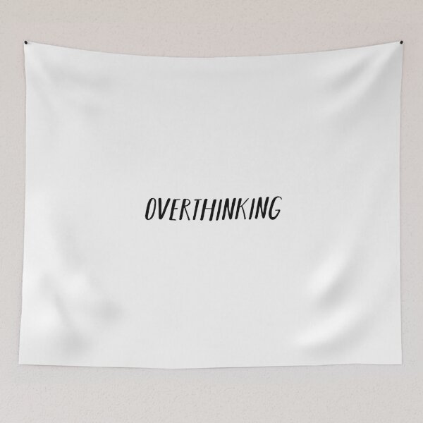 Item preview, Overthinking Word designed and sold by Melimalo.