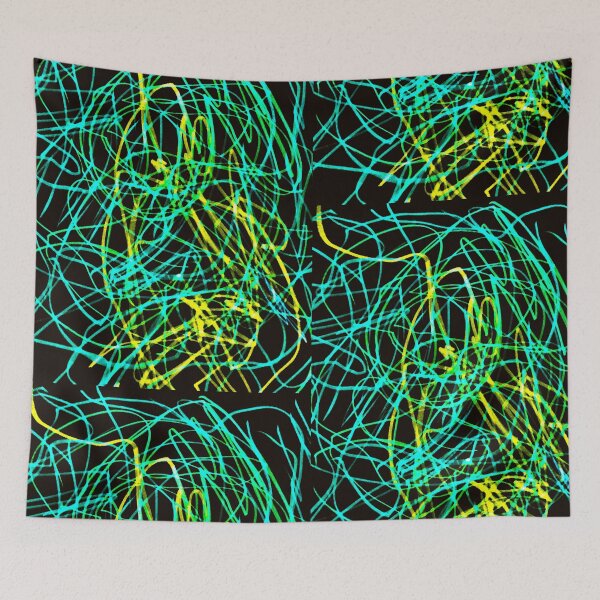 Item preview, Neon Blacklight Abstract  designed and sold by Jennifer Guajardo.