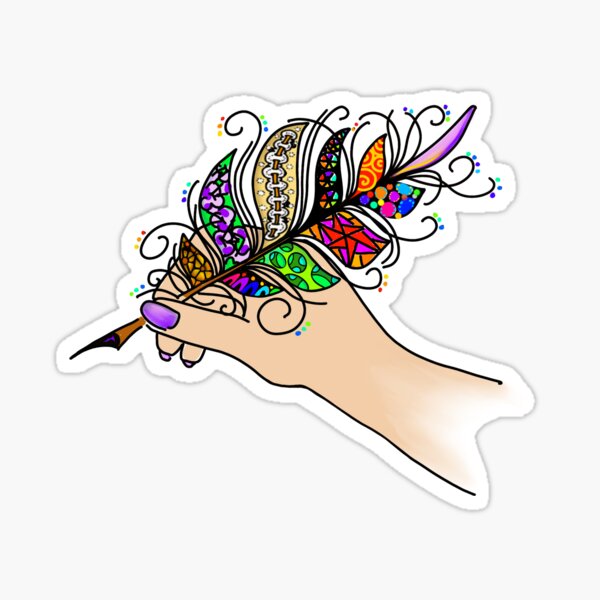 Drawing with Style Sticker