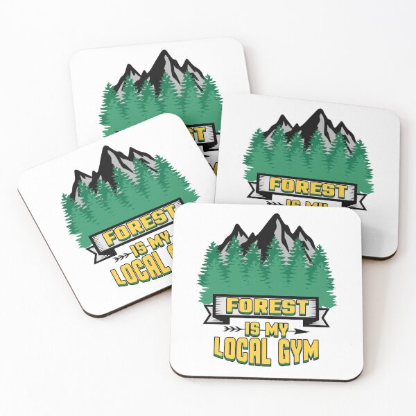 Item preview, forest is my local gym forest sport gift designed and sold by redshirtz.