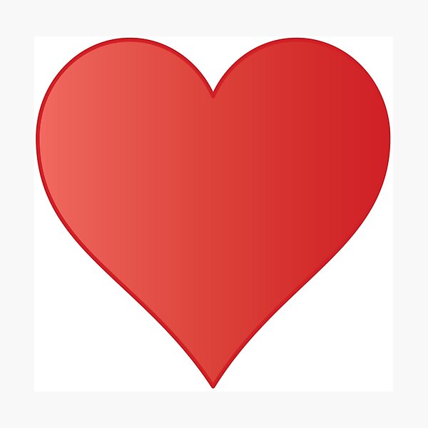 Symbol: Herz, heart #symbol #herz #heart Photographic Print