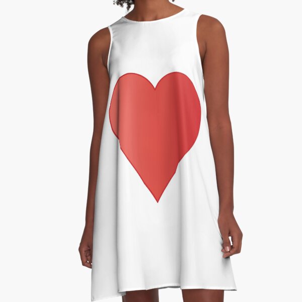 Symbol: Herz, heart #symbol #herz #heart A-Line Dress