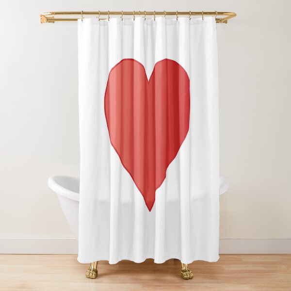 Symbol: Herz, heart #symbol #herz #heart Shower Curtain