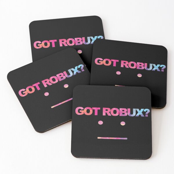 Roblox Robux Coasters Redbubble - robuxy at robuxy twitter