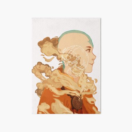 Aang Art Board Print