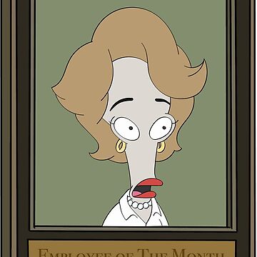 Artwork thumbnail, American Dad Roger Employee of The Month Meredith by olivia-krig