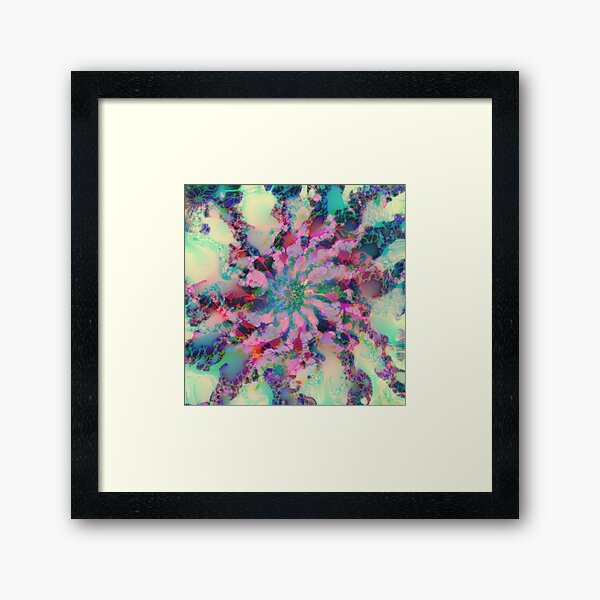Fractalize Framed Art Print