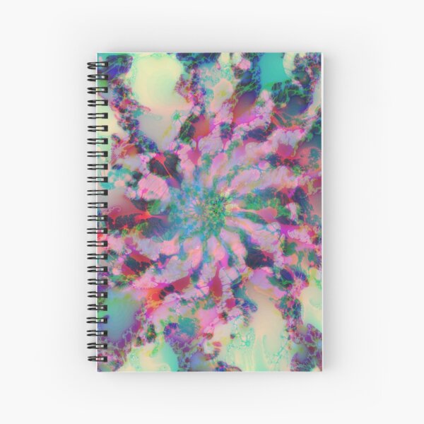 Fractalize Spiral Notebook