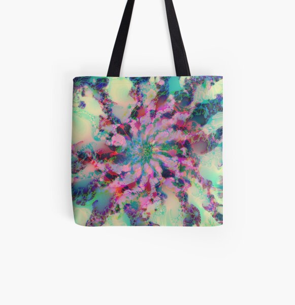 Fractalize All Over Print Tote Bag