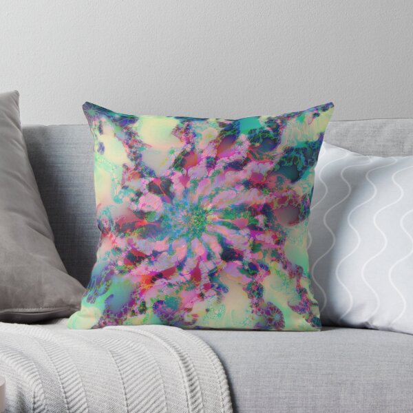 Fractalize Throw Pillow