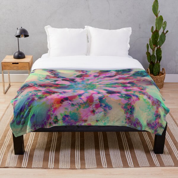 Fractalize Throw Blanket