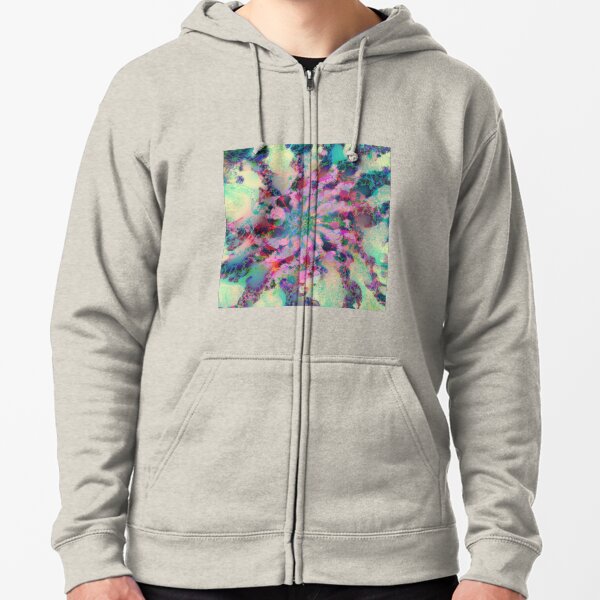 Fractalize Zipped Hoodie
