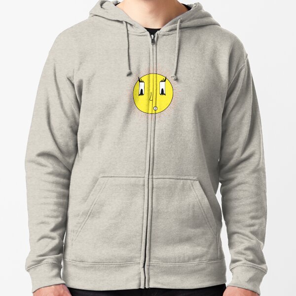 sunshine surprise Zipped Hoodie