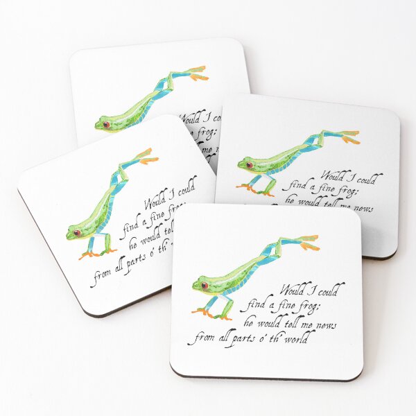 Item preview, Frog - Shakespeare Quote - Laudea Martin designed and sold by Laudea Martin.