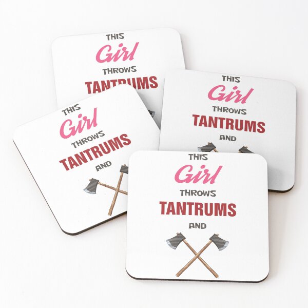 Item preview, Axe Throwing This Girl Throws Tantrums And Axes Light designed and sold by funnierthanthou.