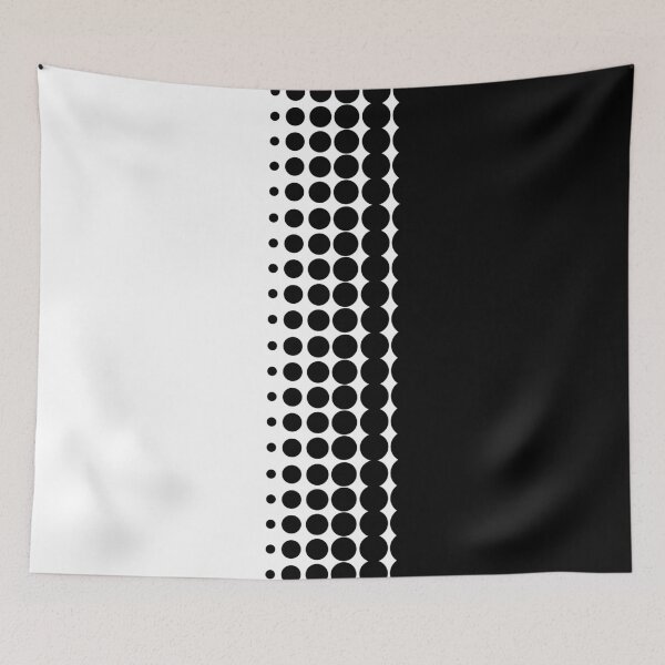 Item preview, Sixties inspired retro black and white designed and sold by Auslandesign.