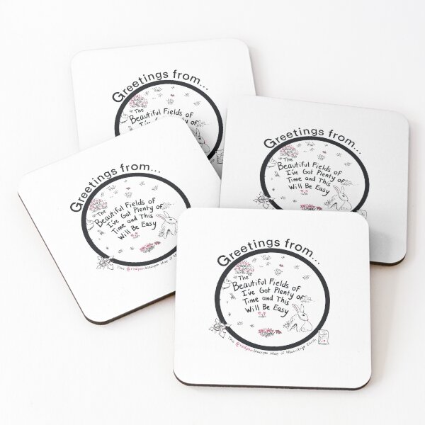 The Beautiful Fields of Time Coasters (Set of 4)
