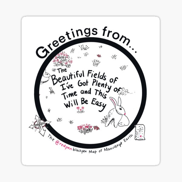 Item preview, The Beautiful Fields of Time designed and sold by redpenblackpen.