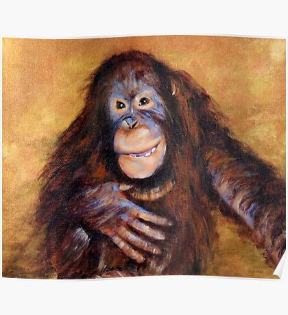 Orangutan by Rita Goldner